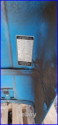 Ford 2120 2WD Diesel Tractor Original Hood Nice Condition