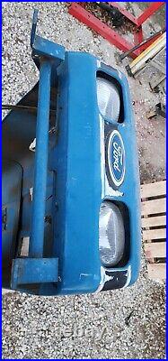 Ford 2120 2WD Diesel Tractor Original Hood Nice Condition