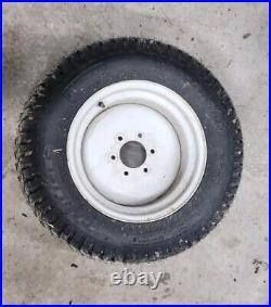 Ford 2120 Tractor 14 Front Rim With Good Turf Tire