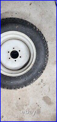 Ford 2120 Tractor 14 Front Rim With Good Turf Tire