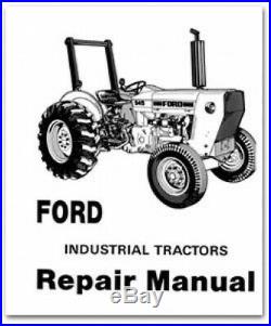Ford 230A-545A Gas & Diesel Tractor Service Manual