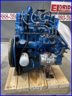 Ford 3 Cylinder Diesel Engine from Ford 1210 Tractor Stock # 10570