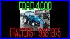 Ford 4000 1968 1975 Tractor Specifications And Information