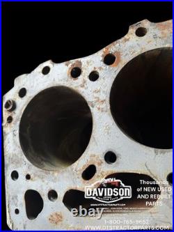 Ford 4000 3 Cyl Diesel Engine Block DONN6015J Good Bare Block Antique Tractor