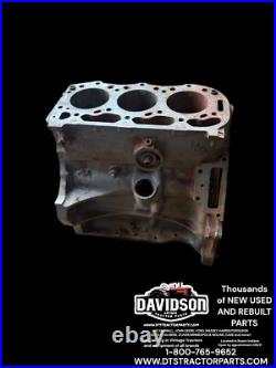 Ford 4000 3 Cyl Diesel Engine Block DONN6015J Good Bare Block Antique Tractor