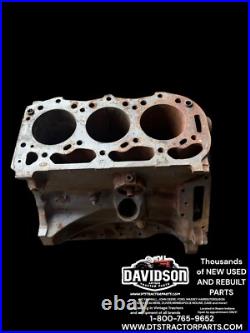 Ford 4000 3 Cyl Diesel Engine Block DONN6015J Good Bare Block Antique Tractor