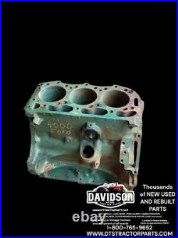 Ford 4000 3 Cyl Diesel Engine Block DONN6015L Good Bare Block Antique Tractor