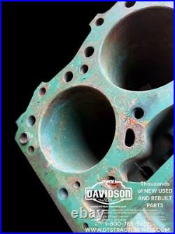 Ford 4000 3 Cyl Diesel Engine Block DONN6015L Good Bare Block Antique Tractor