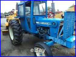 Ford 4600 diesel tractor, CAB, HEATER GREATsnow plow