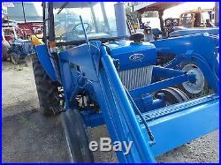 Ford 4630 tractor diesel with loader, cab, HEATER, PTO, three point hitch