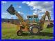 Ford 555B backhoe tractor 7′ loader 63 hp diesel 2wd Cab with heat AC 24 bucket