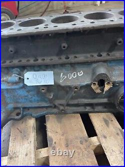 Ford 6000 Diesel Tractor Engine Block C5NN6015G