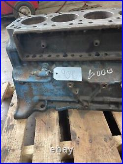 Ford 6000 Diesel Tractor Engine Block C5NN6015G