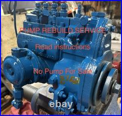 Ford 6600 Fuel Injection Pump Rebuild Service Diesel Injection Pump Repair