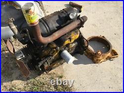 Ford Industrial Tractor 172 Stanadyne 4 Cyl Diesel Pump Engine Head Flywheel