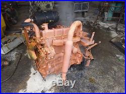 Ford New Holland 268 Diesel Engine RUNS EXC. Tractor Backhoe 444 4.4 256