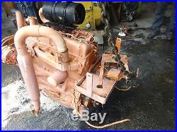 Ford New Holland 268 Diesel Engine RUNS EXC. Tractor Backhoe 444 4.4 256