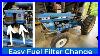 Ford Tractor Fuel Filter Change Diesel 3910
