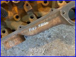 Ford tractor engine motor Diesel cylinder head T2120 with valves