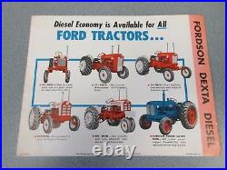 Fordson Dexta Diesel Farm Tractor Brochure lw