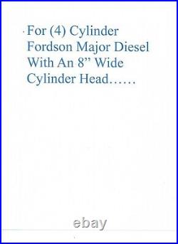 Fordson Major 5000 Tractor Diesel Fuel Injector Seal Years 1953-1964 (Qty. 4)