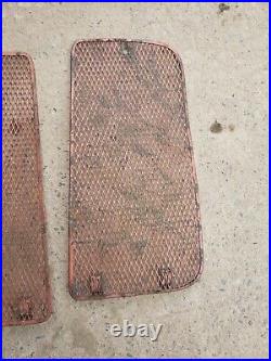 Fordson Major diesel Tractor Grill Screens set of 2 grills nose cone insert part