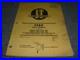 I&T Ford FSM Fordson Major Diesel Tractor Shop Service Repair Manual FO-21 xo