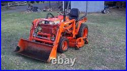 Kubota B1550 HST Tractor 4x4 Mower loader compact, Not John Deere Ford