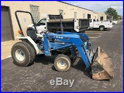 NO RESERVE! Ford 1520 Tractor WithFront End Loader