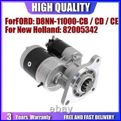 New Starter 410-42008 for Ford Tractor 3230 3430 3930 4630 Diesel 3cyl 10T CW US