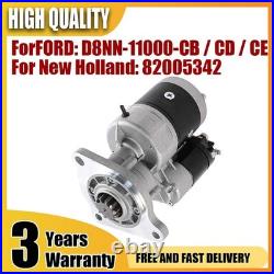 New Starter 410-42008 for Ford Tractor 3230 3430 3930 4630 Diesel 3cyl 10T CW US