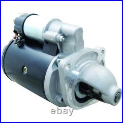 New Starter For Ford Holland Tractor Diesel Skid Steer M50 Two Stage Solenoid