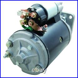 New Starter For Ford Holland Tractor Diesel Skid Steer M50 Two Stage Solenoid