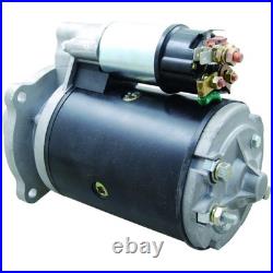 New Starter For Ford Holland Tractor Diesel Skid Steer M50 Two Stage Solenoid
