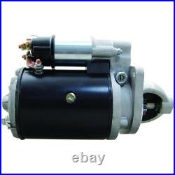 New Starter For Ford Holland Tractor Diesel Skid Steer M50 Two Stage Solenoid