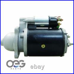 New Starter For Ford Holland Tractor Diesel Skid Steer M50 Two Stage Solenoid