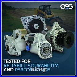 OEG Parts New Starter Compatible with Ford Holland Tractor Diesel Skid Steer