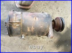 Original Farmall 400 450 Tractor Gas Diesel 12V Generator and Pulley WORKING