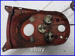 Original Ford Industrial Diesel tractor dash panel gauge holder