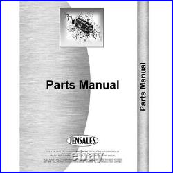 RAP71455 New Diesel Parts Manual Fits Ford Tractor 1110
