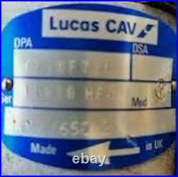 REBUILD SERVICE Lucas CAV Delphi Diesel Fuel Injection Pump