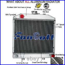 Radiator For Ford Compact New Holland 1500 1600 1700 Tractor OE SBA3101000311000
