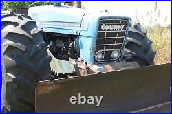Rare county 1164 Ford 4x4 Diesel Tractor runs and drives with plow