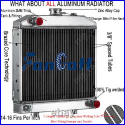 SBA310100031 Aluminum Radiator Fits Ford New Holland 1000 1700 1600 1500 Tractor