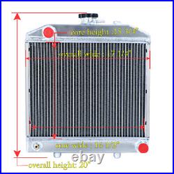 SBA310100031 Radiator For Ford New Holland Compact 1000 1500 1600 1700 Tractor