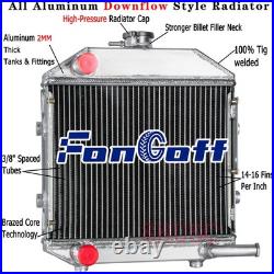 SBA310100211 2 Row Aluminum Radiator For Ford Model 1300 Tractor