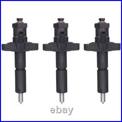 Set of 3 Diesel Fuel Injectors Fits Ford New Holland Tractor Fuel Injecto