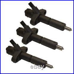 Set of 3 Diesel Fuel Injectors Fits Ford New Holland Tractor Fuel Injecto