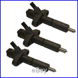 Set of 3 Diesel Fuel Injectors For Ford New Holland Tractor Fuel Injector