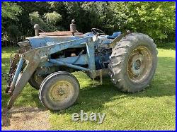 She didnt think my 70s Ford 5000 Diesel Tractor was sexy! With Bucket & Hay Spear